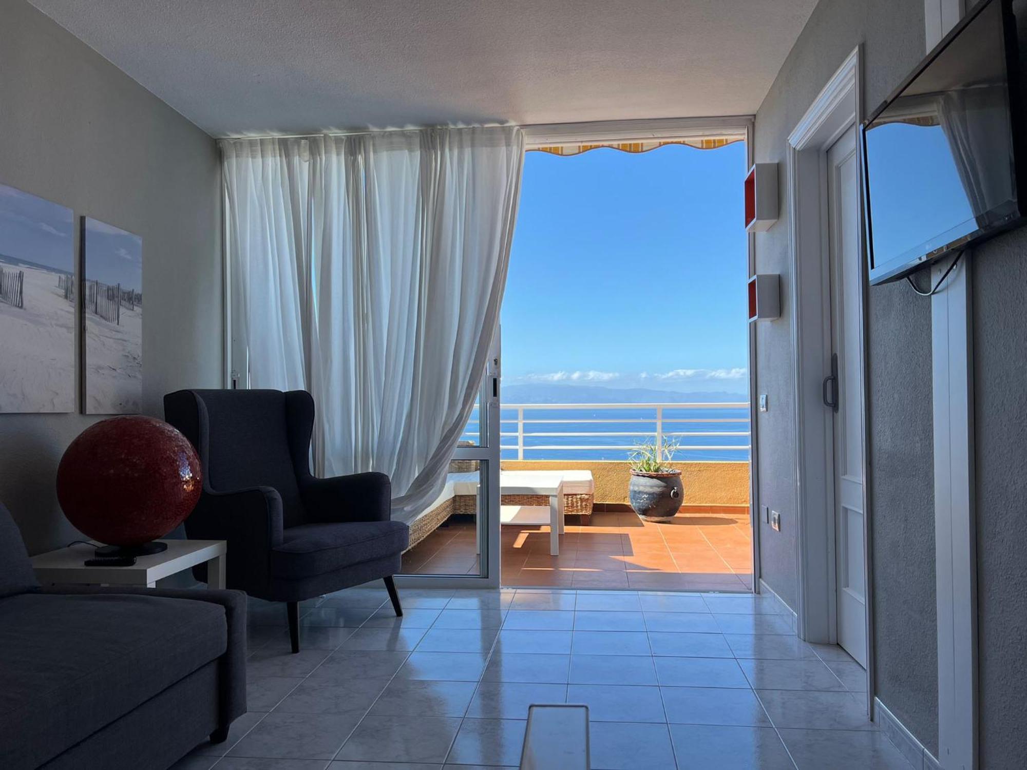 Apartamento Naranja, Incredible Ocean View Apartment Puerto de Santiago  Luaran gambar